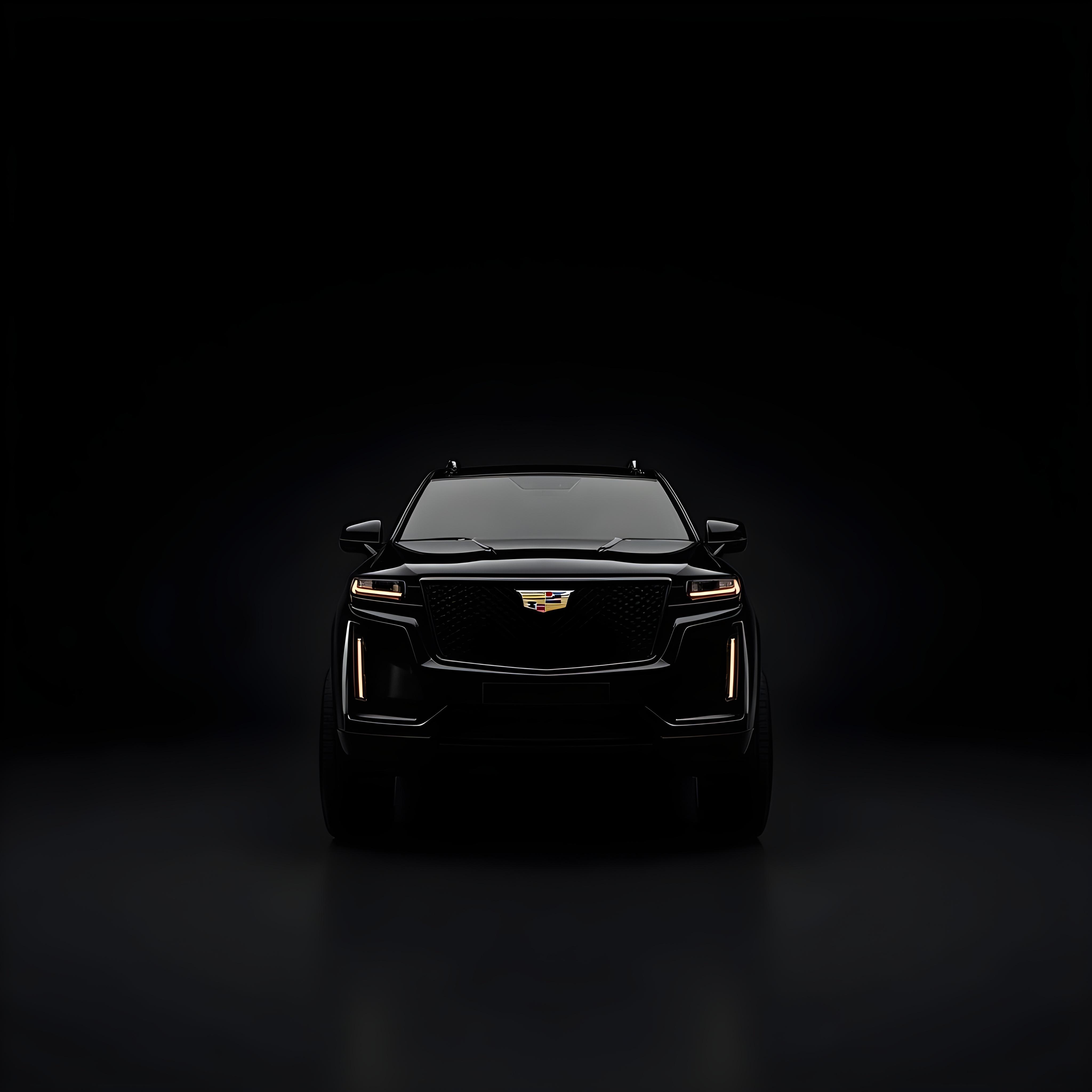 Black Escalade Front